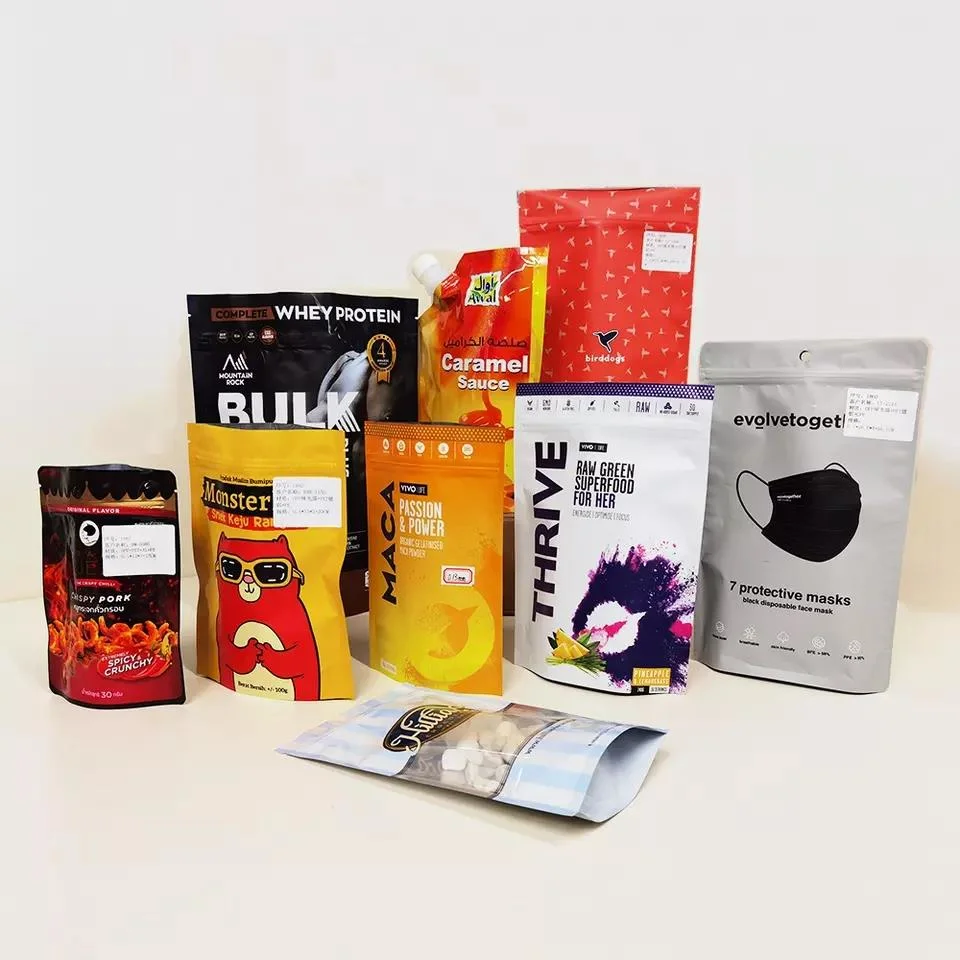 Custom Logo Free Sample Wholesale High Quality Printed Greaseproof Custom Popcorn Packaging Food Paper Bag